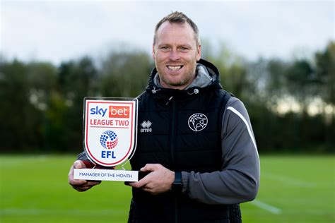 Sky Bet EFL Manager and Player of the Month: .